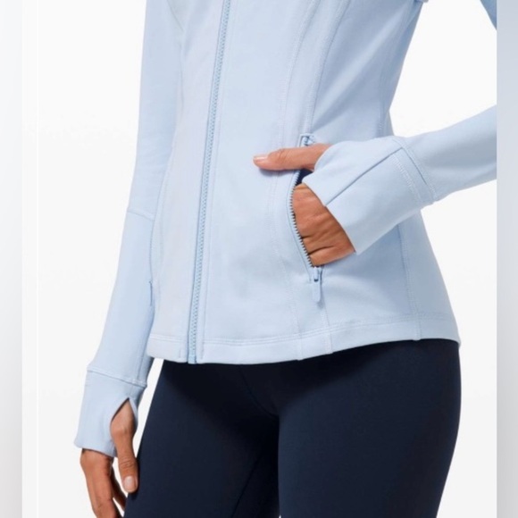 Lululemon Define Jacket - Powder Blue - Size Large/10 - Picture 5 of 9